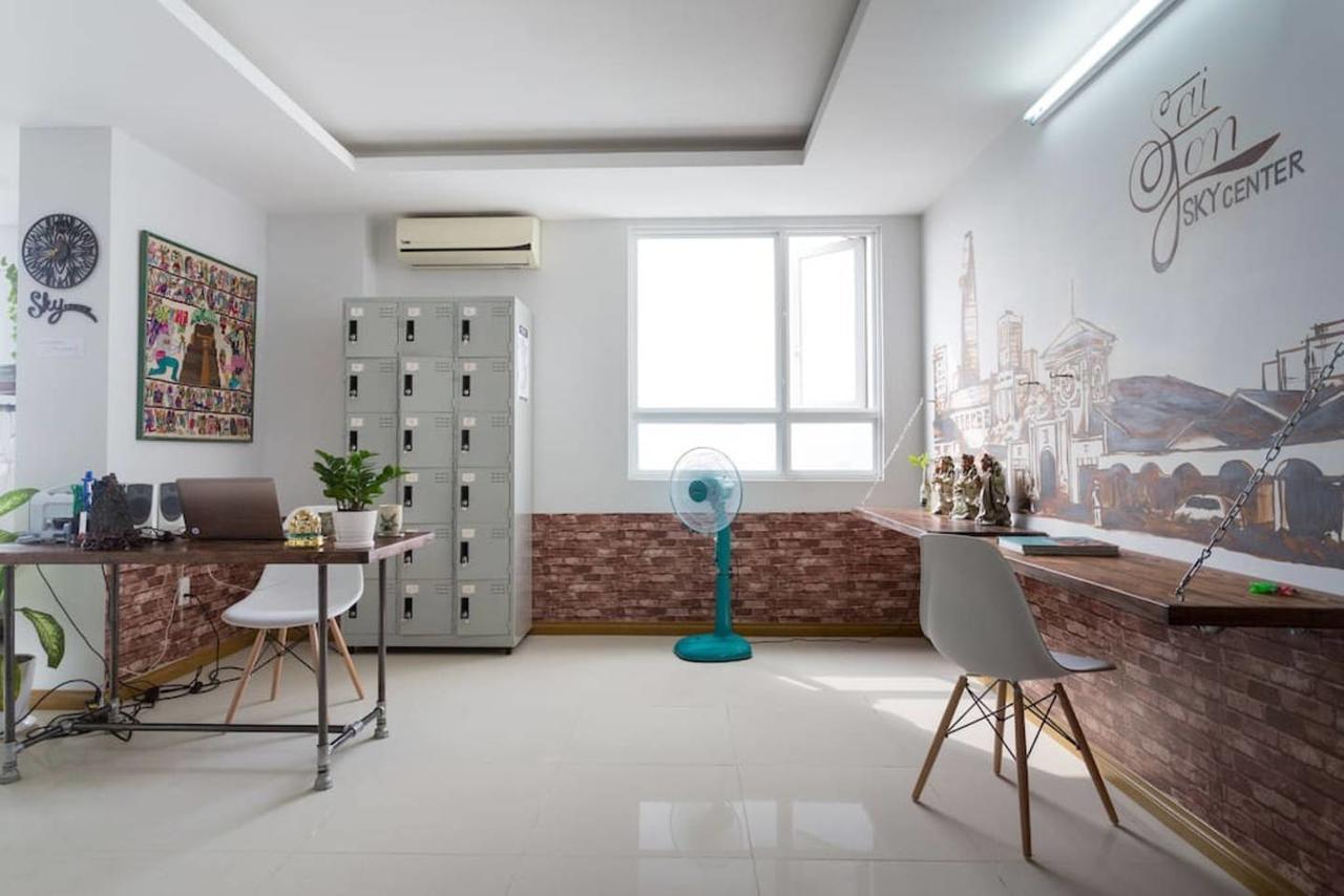 Sky Center Hostel Ho Chi Minh Zewnętrze zdjęcie